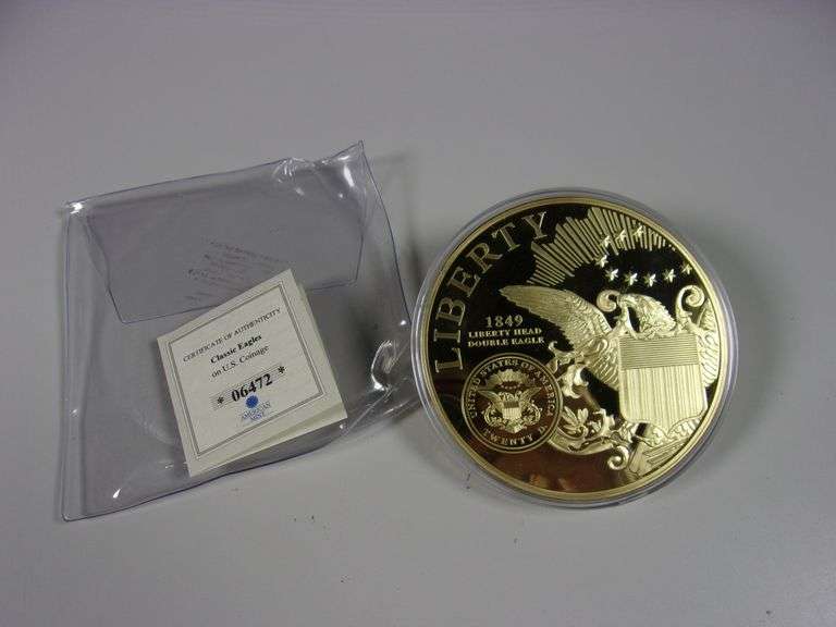 thumbnail image 2 of 2024 American Silver Eagle – 1 Oz .999 Silver With 24KT Gold Accent – U.S. Mint Box 2 of 5