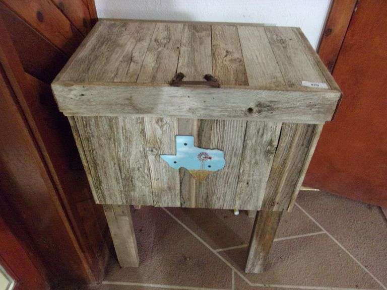 WOODEN CHEST COOLER Bentley & Associates, LLC