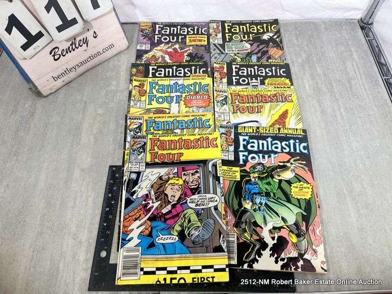 ASSORTED COMIC BOOKS - FANTASTIC FOUR 1987