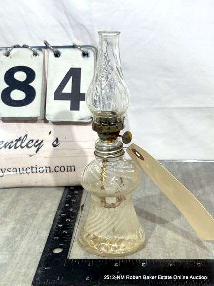 MINI CLEAR GLASS OIL LAMP