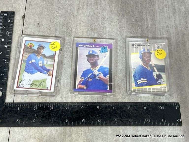 STACK: KEN GRIFFEY JR. BASEBALL CARDS (3X MONEY)