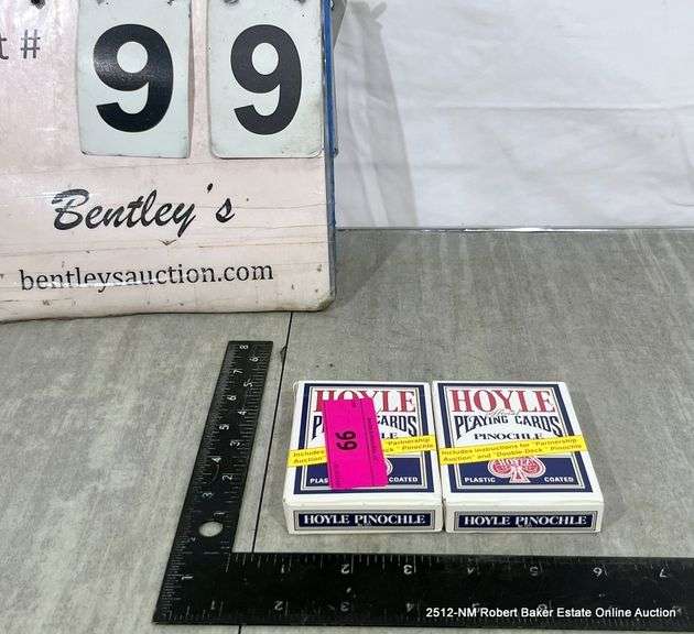 HOYLE OFFICIAL PLAYING CARDS - PINOCHLE (2X MONEY)