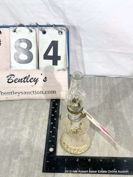 MINI CLEAR GLASS OIL LAMP
