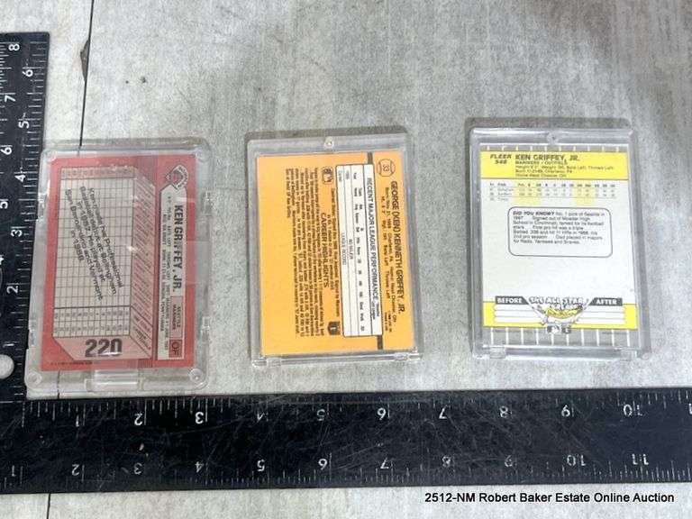 STACK: KEN GRIFFEY JR. BASEBALL CARDS (3X MONEY)