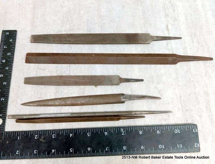 Assorted Hand Files BIN: ASSORTED SIZED HAND FILES - CONTENTS ONLY - Bentley & Associates, LLC
