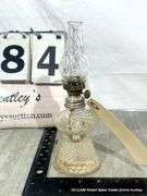 MINI CLEAR GLASS OIL LAMP