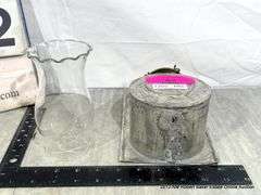 TIN WALL HANGING OIL LAMP