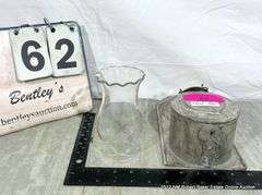 TIN WALL HANGING OIL LAMP