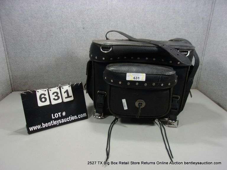 ALL AMERICAN RIDER LEATHER SADDLE BAG - Bentley & Associates, LLC