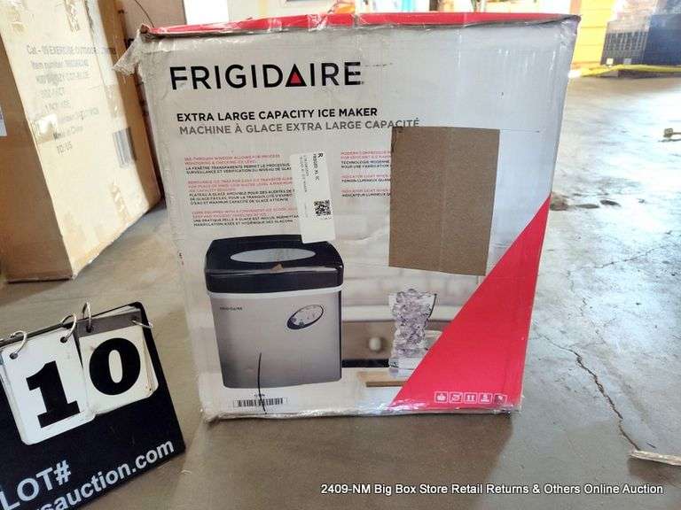 FRIGIDAIRE EXTRA LARGE CAPACITY ICE MAKER Bentley & Associates, LLC