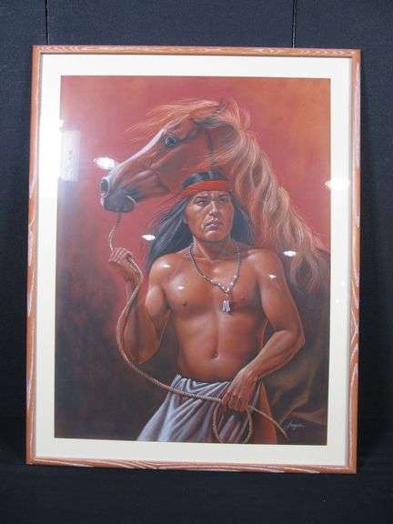 Boucle De Ceinture Western Amérindien Guerrier à Cheval, Siskiyou Q10, 1982, Neuve
