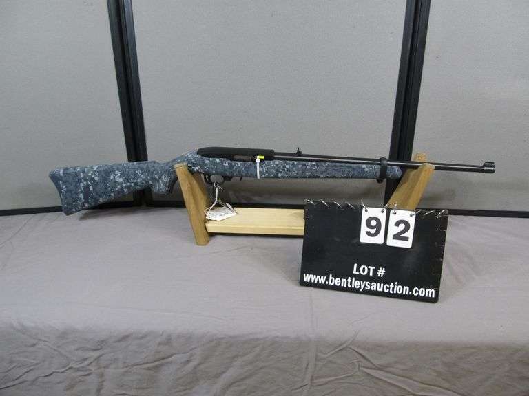 RUGER 10-22 22 LR SEMI-AUTO LONG RIFLE- S/N: 828-15728 - Bentley ...