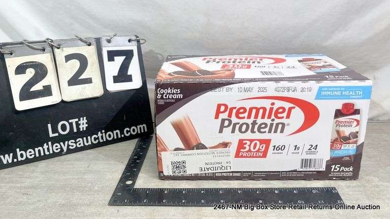 PREMIER PROTEIN COOKIES & CREAM SHAKES - 15 PACK - Bentley & Associates ...