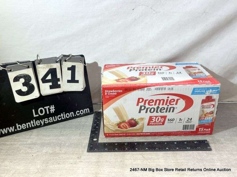 PREMIER PROTEIN SHAKES - STRAWBERRIES & CREAM 15 PACK - Bentley ...
