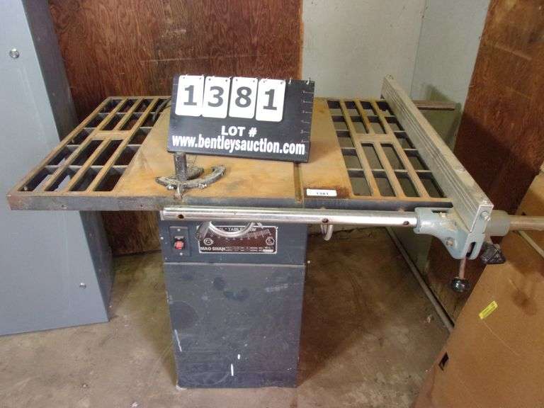 MAO SHAN TSC-10L 10" TABLE SAW - Bentley & Associates, LLC