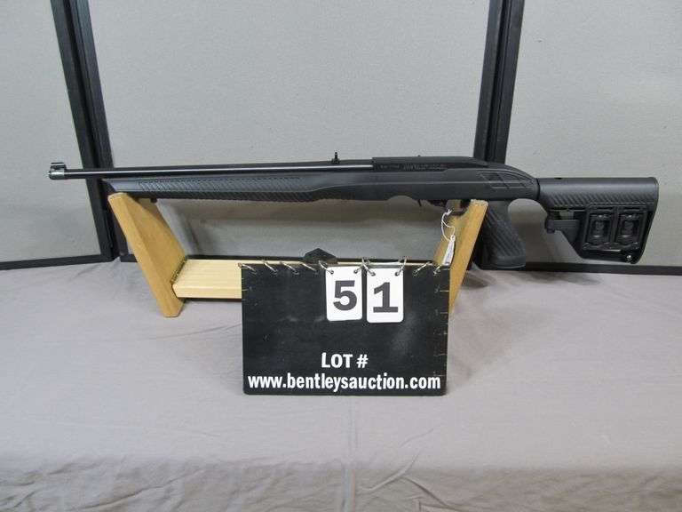 RUGER 10-22 22 LR SEMI-AUTO LONG RIFLE- S/N: 828-11763 - Bentley ...