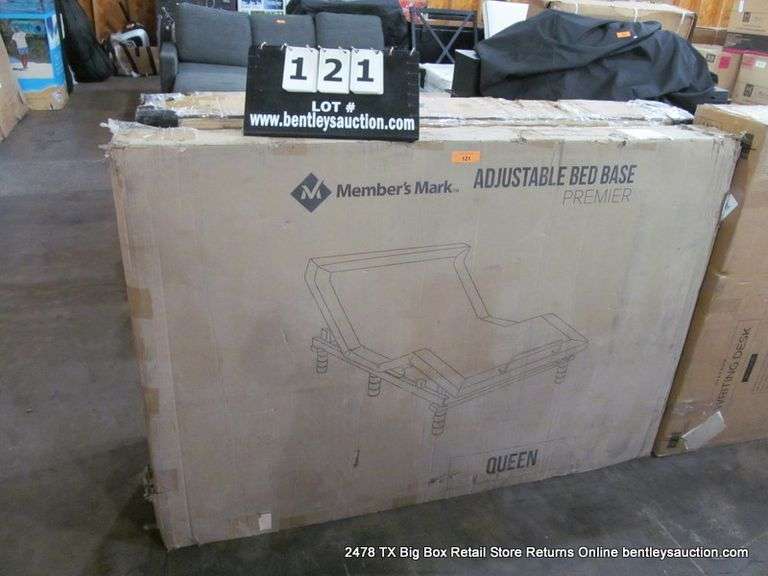 MEMBER'S MARK QUEEN SIZED PREMIER ADJUSTABLE BED BASE - Bentley ...
