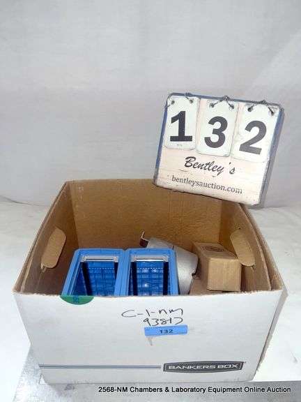 BOX: ASSORTED LAB ACCESSORIES - Bentley & Associates, LLC