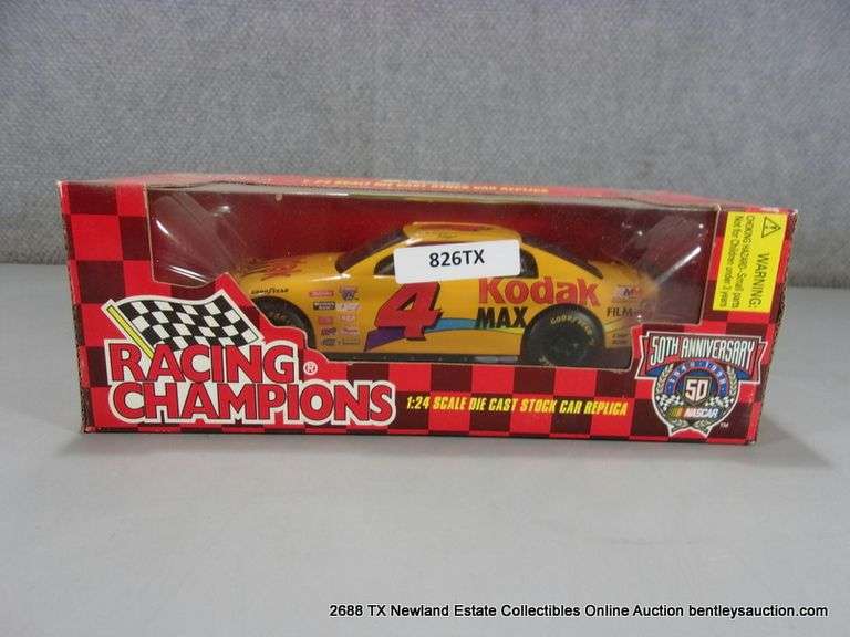 RACING CHAMPIONS KODAK MAX CAR #4 DIE CAST REPLICA