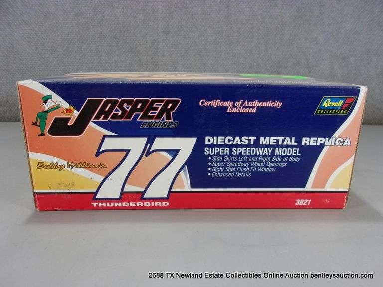 REVELL JASPER ENGINES THUNDERBIRD BOBBY HILLIN JR #77 DIE CAST REPLICA