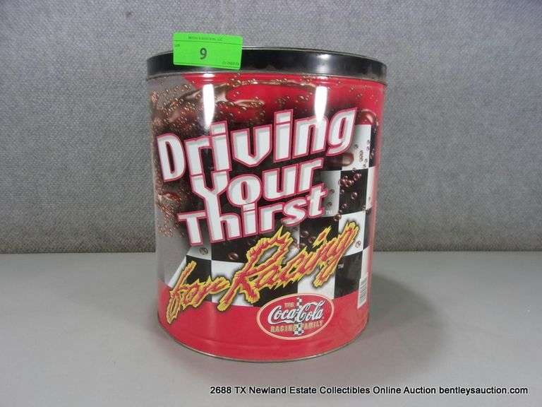THE COCA COLA RACING FAMILY DRIVING YOUR THIRST FOR RACING POPCORN BUCKET