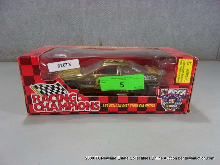 RACING CHAMPIONS NASCAR 50TH ANNIVERSARY 1:24 DIE CAST STOCK CAR REPLICA MC DONALD'S 94