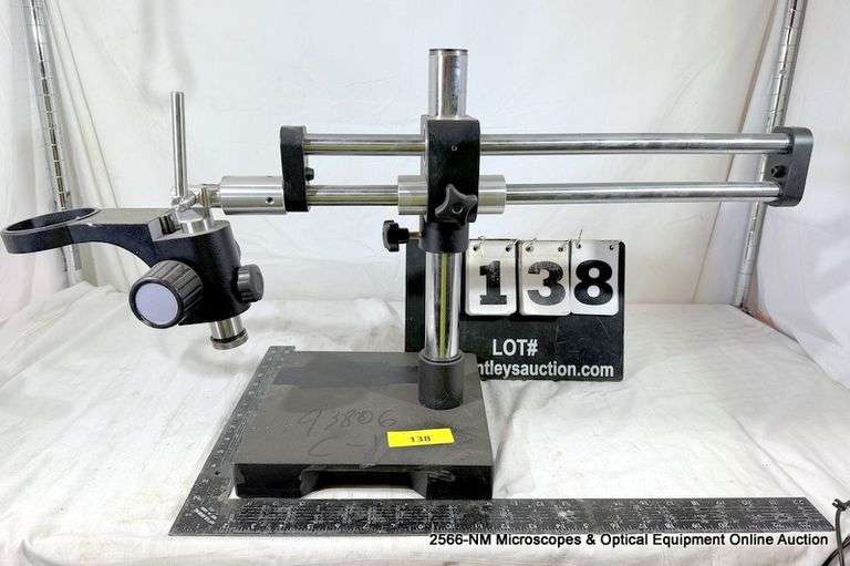 MICROSCOPE BOOM/BASE - Bentley & Associates, LLC