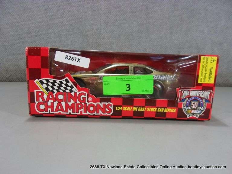 RACING CHAMPIONS NASCAR 50TH ANNIVERSARY 1:24 DIE CAST STOCK CAR REPLICA MC DONALD'S 94