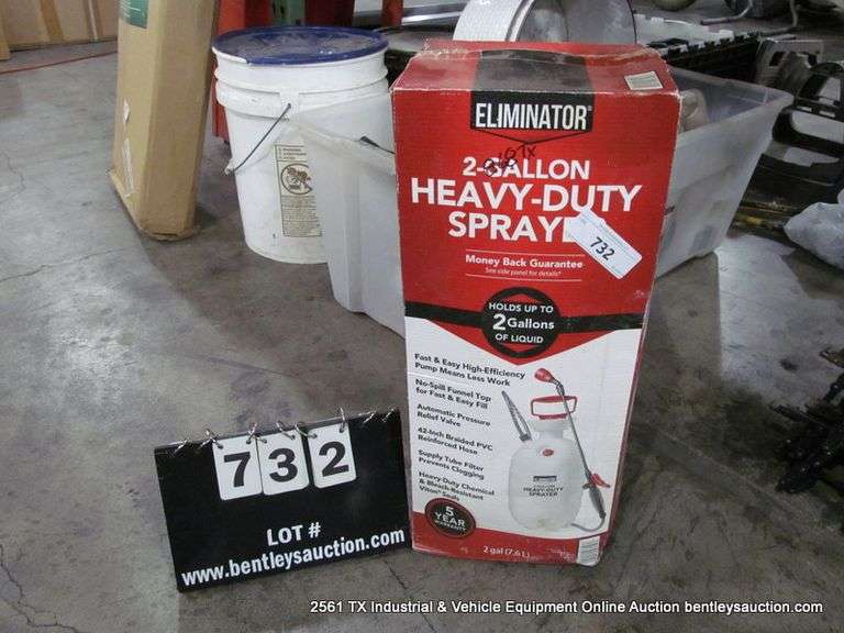 2 GALLON HEAVY DUTY ELIMINATOR PUMP SPRAYER - Bentley & Associates, LLC