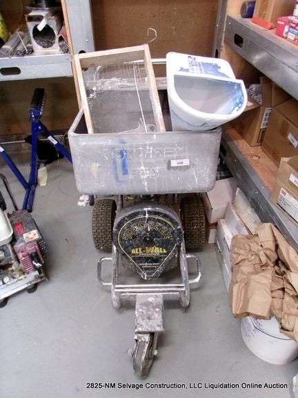 ALL-WALL ROTORTEX SIGNATURE SERIES TEXTURE MACHINE