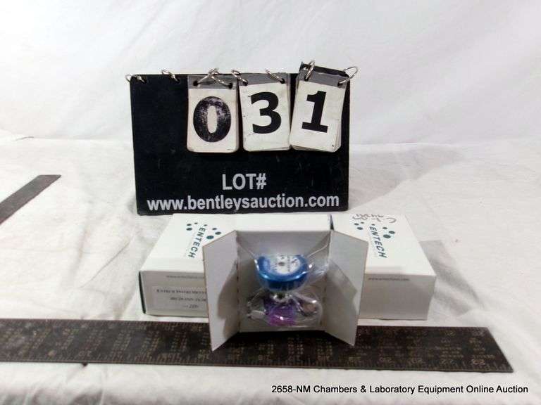 STACK: ENTECH INSTRUMENTS INC 01-29-TOV-1S-38 VALVE (4X MONEY)