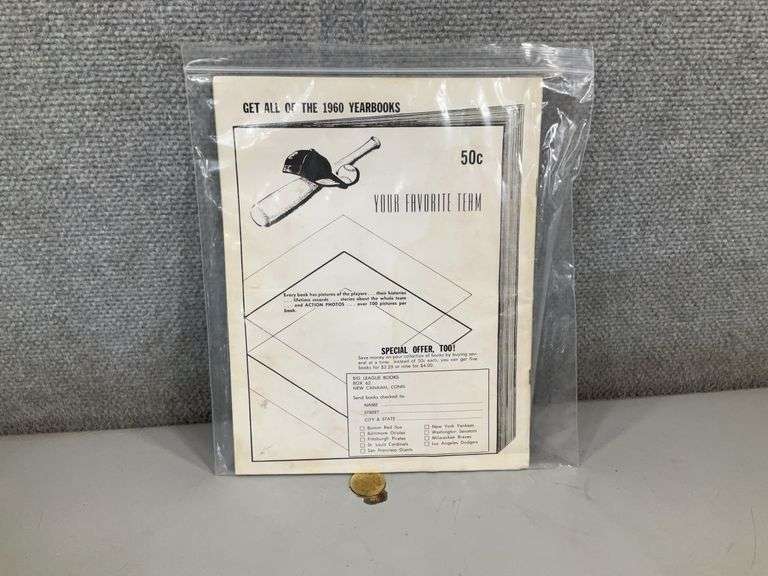 1960 PITTSBURGH PIRATES PROGRAM