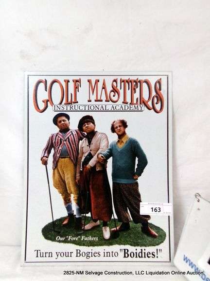 (3) STOOGES GOLF MASTERS