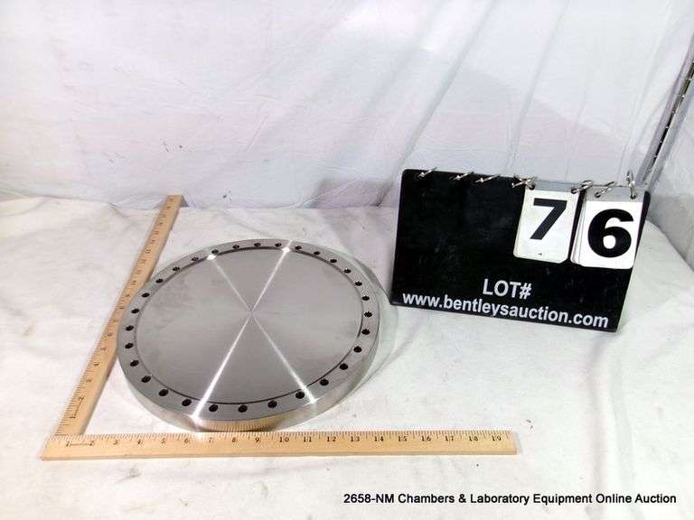 STAINLESS STEEL BLIND VACUUM FLANGE