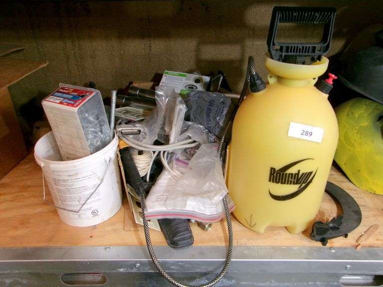 BOX: MISC CABLE, ROUND-UP SPRAYER