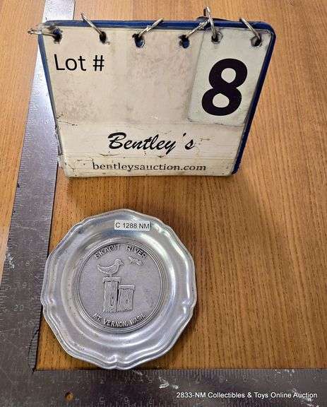 SKAGIT RIVER PEWTER PLATE