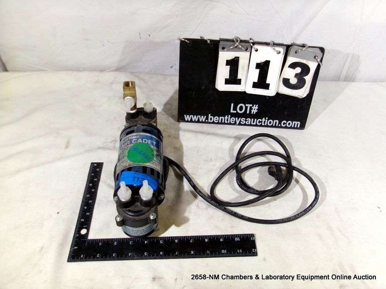 COLE PARMER 7530 DUAL HEAD AIR CADET PUMP