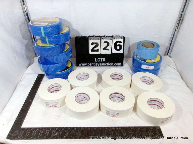 RENEGADE DRYWALL MESH TAPE, PAPER JOINT TAPE (15X MONEY)