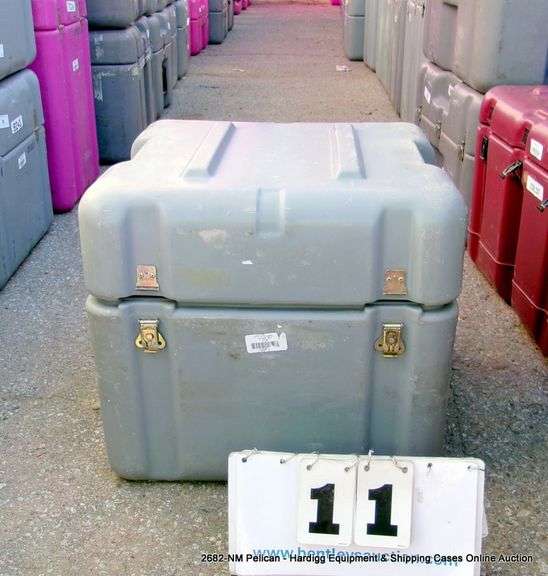 HARDIGG GRAY CASE, 18" X 15" X 18"