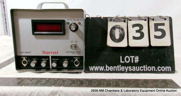 STARRETT 812.14 ELECTRONIC GAGE