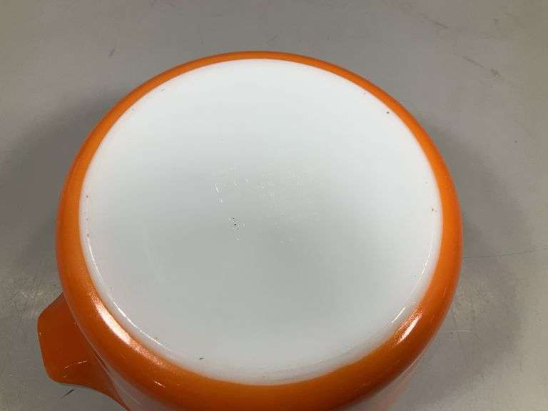 PYREX ORANGE RUST AUTUMN