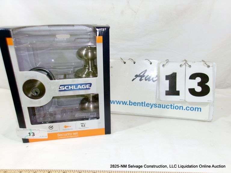 SCHLAGE SECURITY DOOR SET
