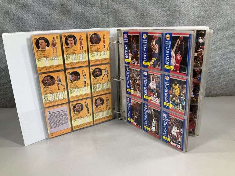 ALBUM BASKETBALL CARD - MOSTLY EARLY 90'S