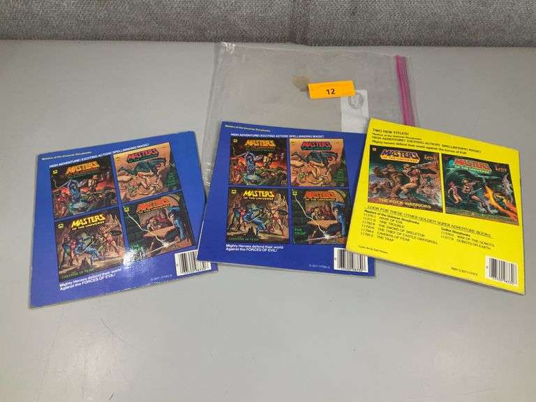 (3): GOLDEN - MASTERS OF THE UNIVERSE - 3 TITLES INCLUDING SECRET OF THE GRAGO