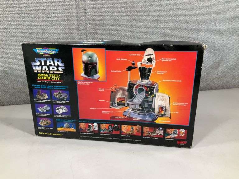 STAR WARS BOBA FETT CLOUD CITY MICRO MACHINES