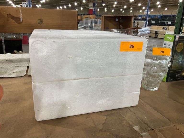 SANTA COOKIE JAR - IN STYROFOAM