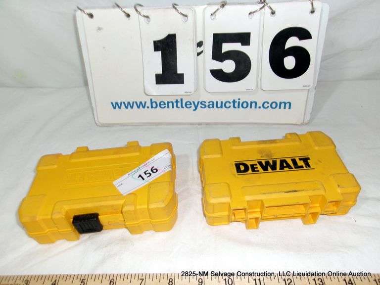 DEWALT DRILL BITS - INCOMPLETE & HEX BITS