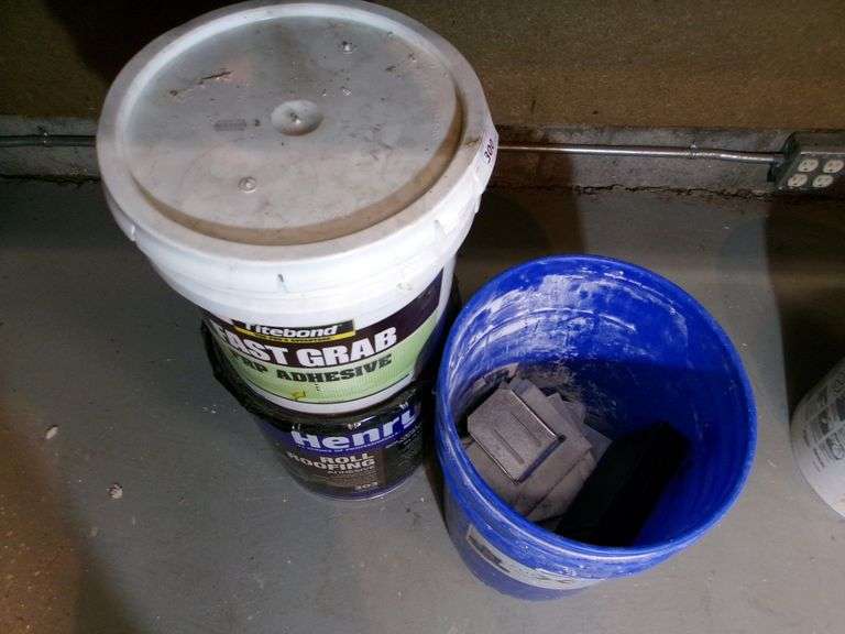 BUCKET: ADHESIVE