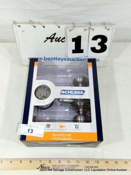 SCHLAGE SECURITY DOOR SET