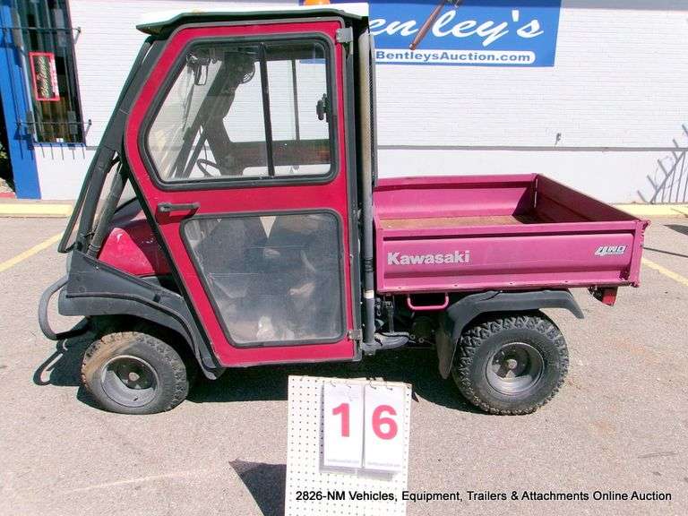 2007  KAWASAKI  MULE 3000 KAF62  3,809 HOURS